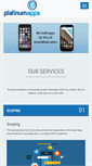 Mobile Screenshot of platinumapps.com.au